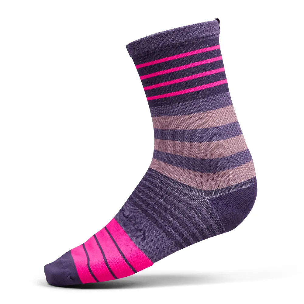 Chaussettes ENDURA BLOCK Violet Chaussettes ENDURA BLOCK Violet