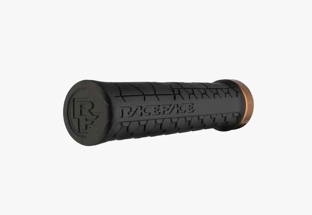 Grips RACE FACE GETTA Lock-On 135mm Noir/Bronze KashMoney