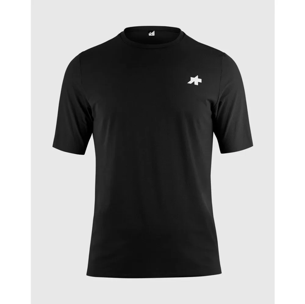 Maillot ASSOS TACTICA POST RIDE T5 Manches Courtes Noir