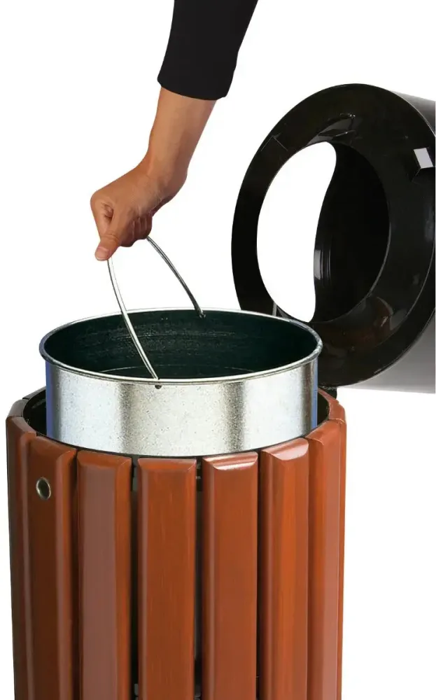 Corbeille bois basic Zeno 40 ou 60 litres – Image 3