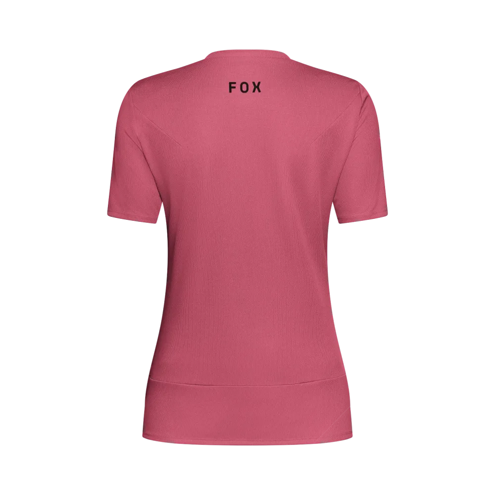Maillot FOX RANGER HEAD Femme Manches Courtes Berry – Image 2