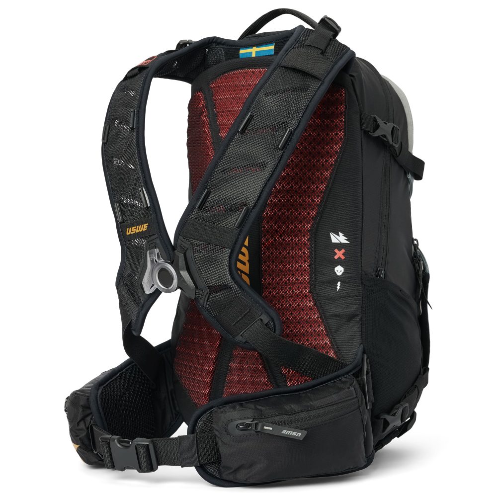 Sac à Dos USWE WATT E-BIKE 25 L Noir – Image 2
