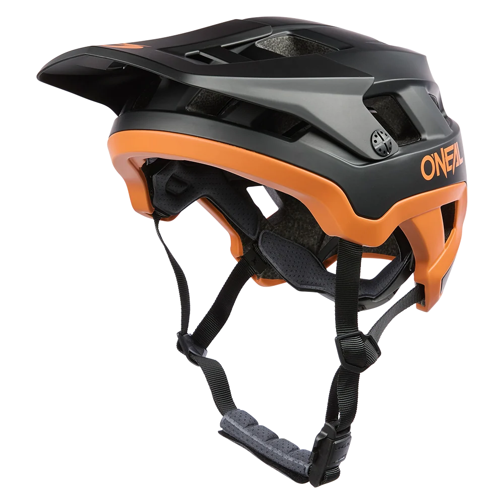Casque VTT O'NEAL DEFENDER SOLID Noir/Orange