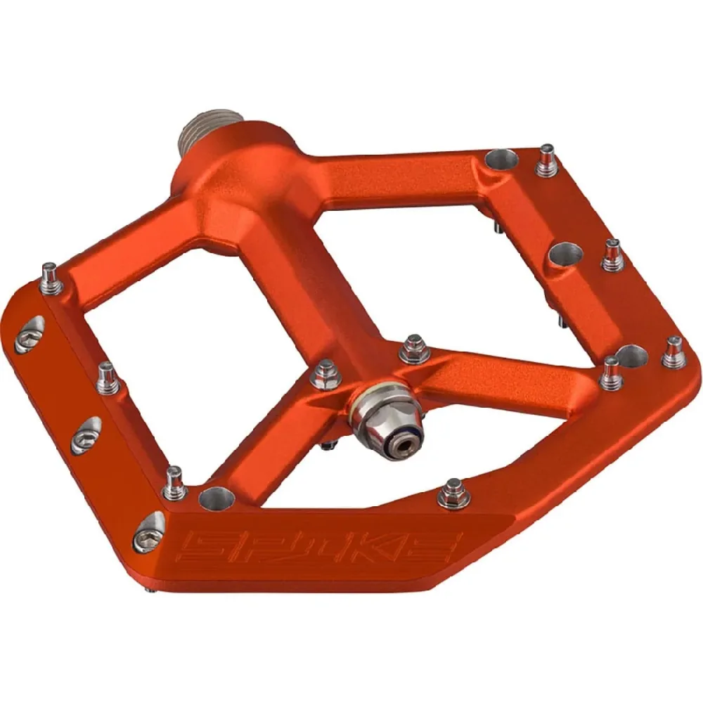Pédales Plates SPANK SPIKE REBOOT Orange