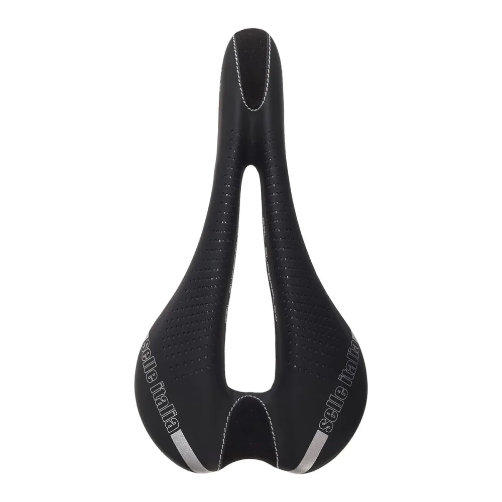 Selle SELLE ITALIA MAX SLR GEL SUPERFLOW L Rails TI316 Noir – Image 3