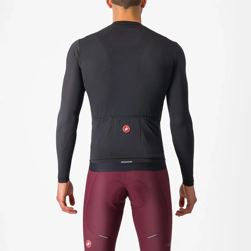 Maillot CASTELLI ESPRESSO Manches Longues Noir – Image 2
