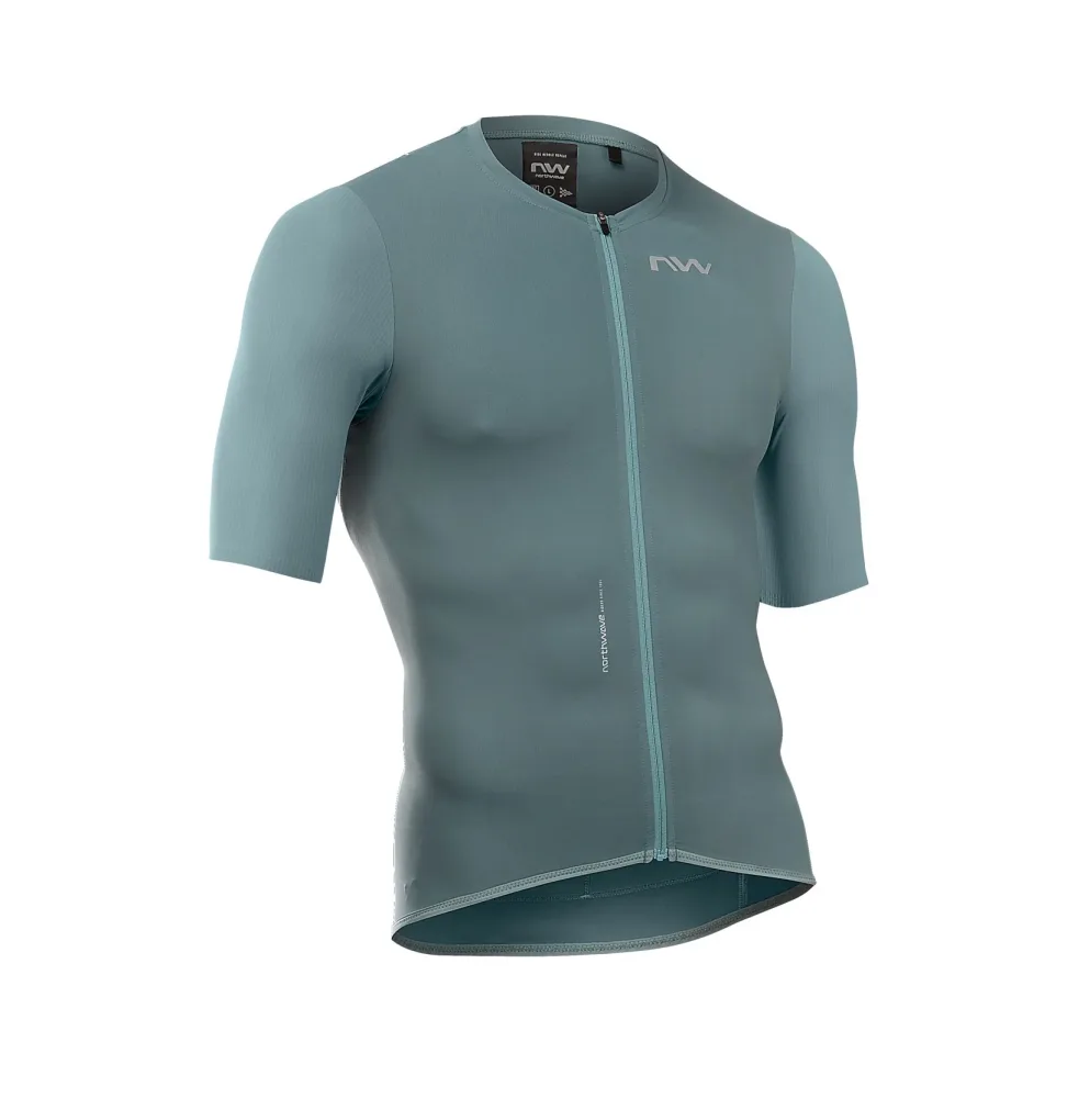 Maillot NORTHWAVE ESSENCE Manches Courtes Vert Sauge