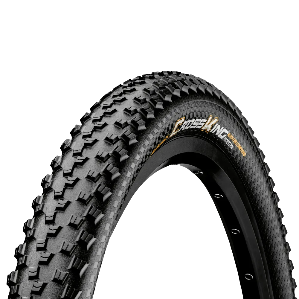 Pneu CONTINENTAL CROSS KING 29×2.30 ProTection Tubeless Ready Souple Noir Pneu CONTINENTAL CROSS KING 29×2.30 ProTection Tubeless Ready Souple Noir