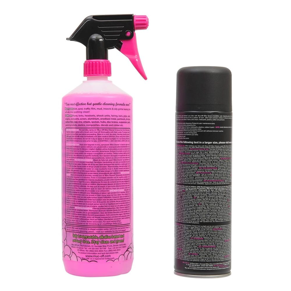 Pack Nettoyant MUC-OFF Bike Cleaner (1 L) + Lustrant MUC-OFF BIKE PROTECT (500 ml) – Image 2
