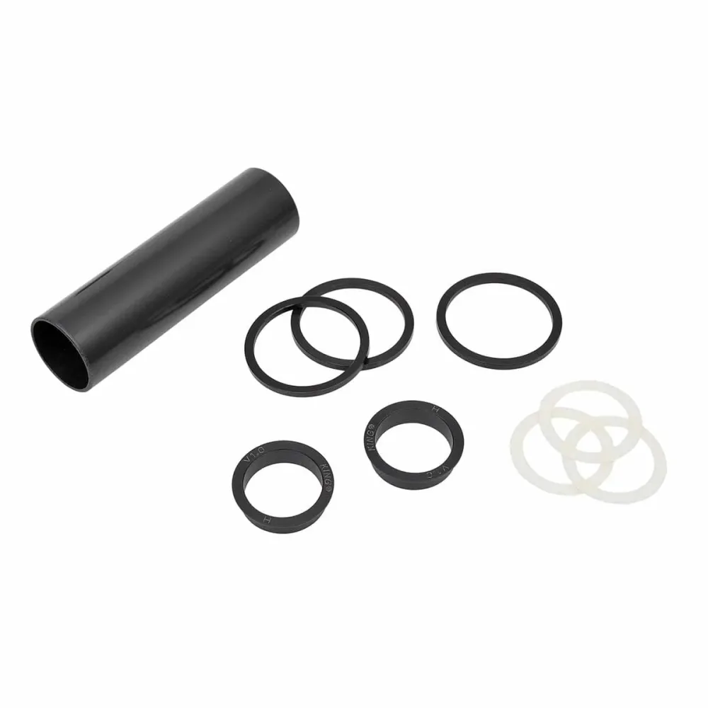 Adaptateur de Boîtier de Pédalier CHRIS KING KIT #16 THREADFIT 24 > BSA 100 mm Axe 24 mm Noir Adaptateur de Boîtier de Pédalier CHRIS KING KIT #16 THREADFIT 24 > BSA 100 mm Axe 24 mm Noir