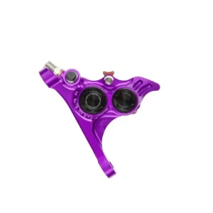 Etrier de Frein Avant HOPE RX4+ SL FMF (+20) 70mm 4 Pistons DOT Violet Etrier de Frein Avant HOPE RX4+ SL FMF (+20) 70mm 4 Pistons DOT Violet