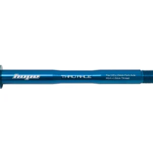 Axe de Roue Avant HOPE pour Fourche FOX 36/38 Bleu Axe de Roue Avant HOPE pour Fourche FOX 36/38 Bleu