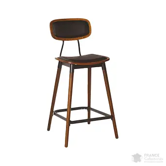 Chaise haute métal et bois Felix