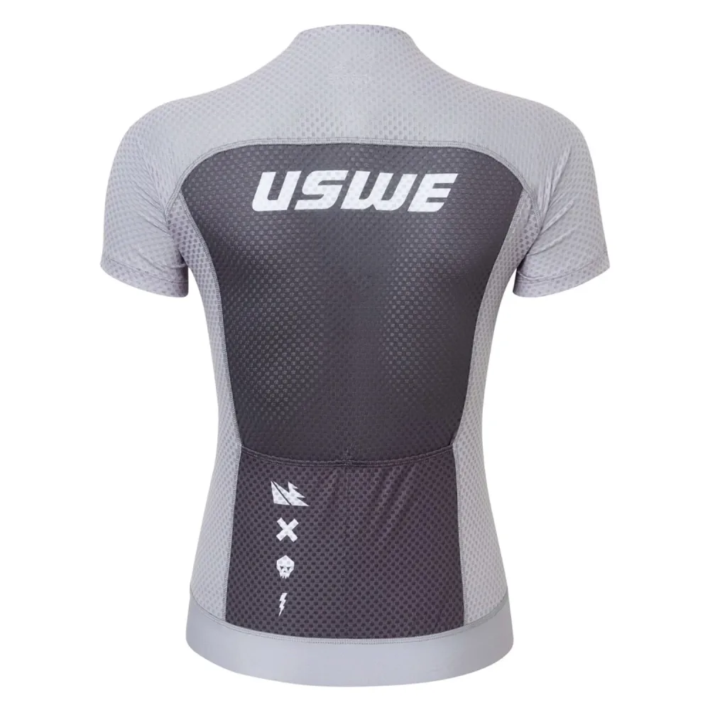 Maillot Manches Courtes USWE VENT GRAVEL Noir – Image 3