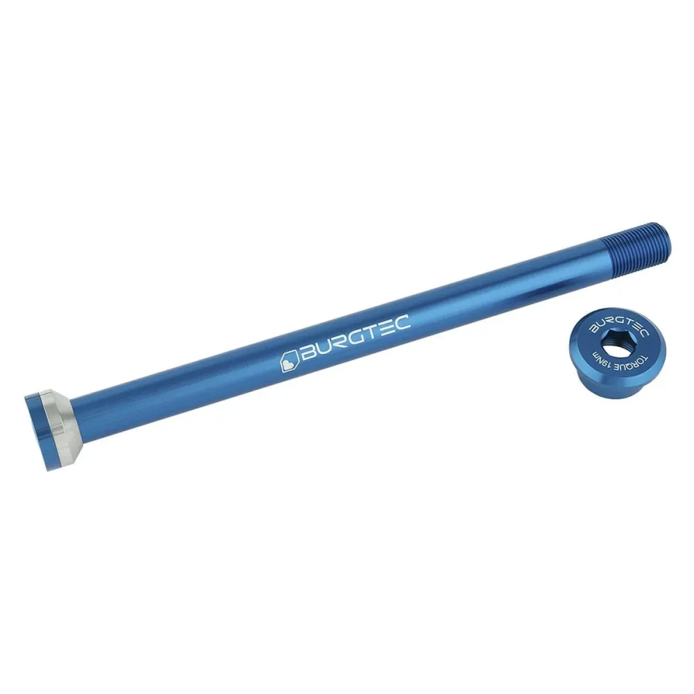 Axe de Roue Arrière BURGTEC 171mm pour Cadres Transition Bleu Axe de Roue Arrière BURGTEC 171mm pour Cadres Transition Bleu