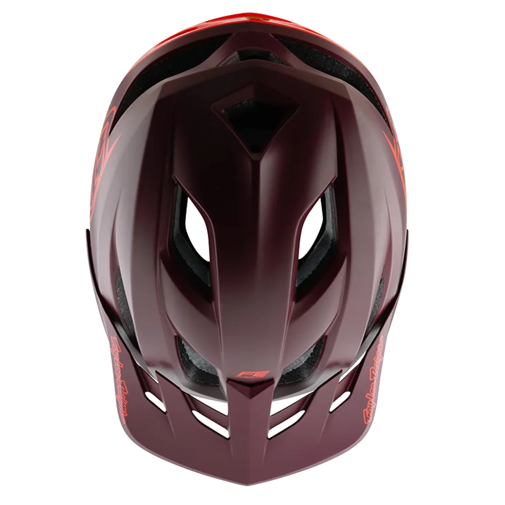 Casque VTT TROY LEE DESIGNS FLOWLINE SE MIPS Bordeaux/Rouge – Image 3