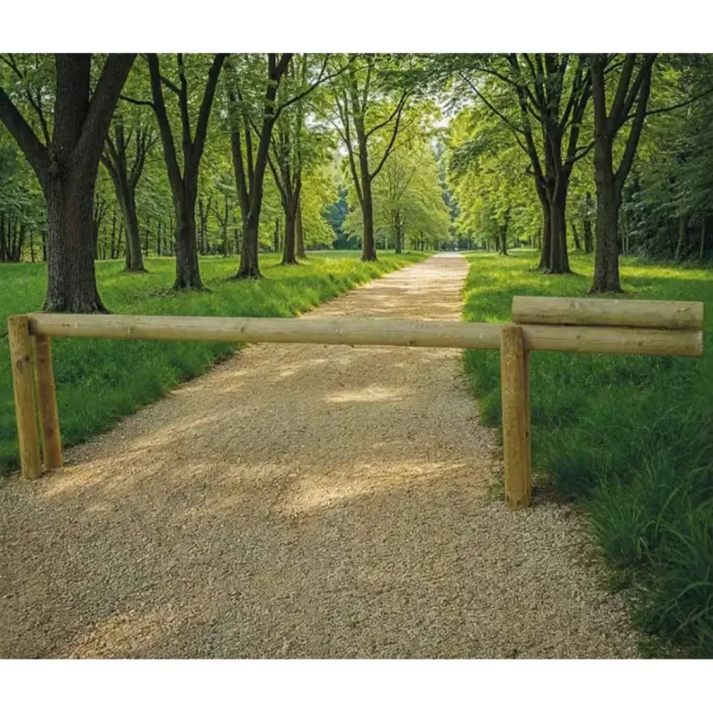 Barrière levante en bois Turin – Image 3