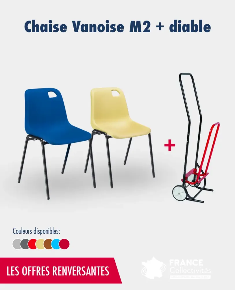 Promo chaises Vanoise M2 + 1 diable