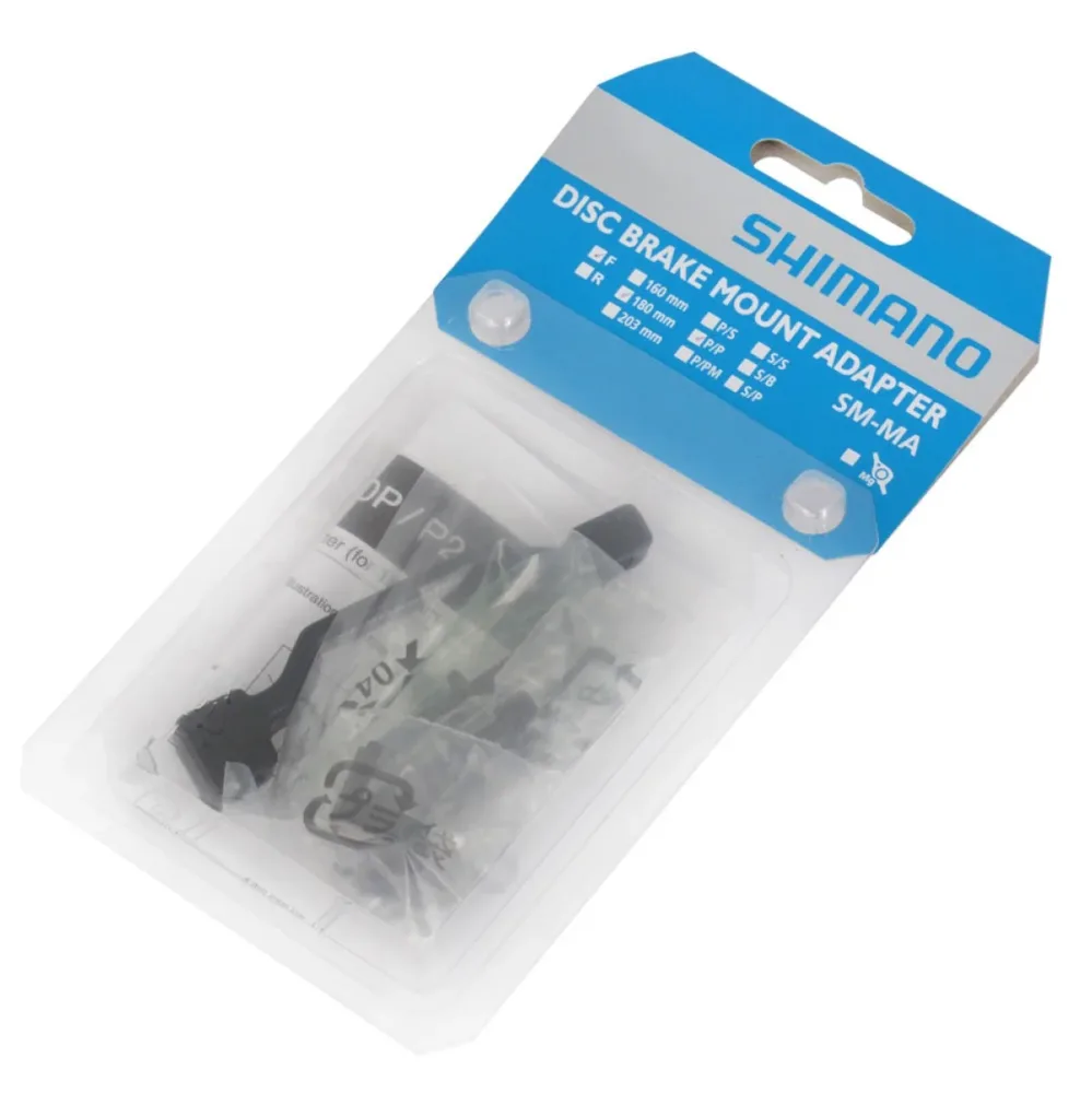 Adaptateur Étrier Avant/Arrière PM/PM SHIMANO (+20 mm) 180 mm – Image 2