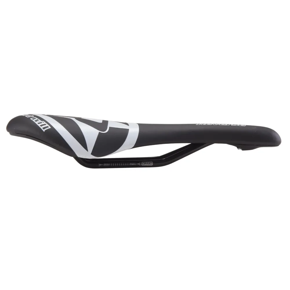 Selle REVERSE COMPONENTS FORT WILL STYLE Rails CrMo Noir/Blanc – Image 3