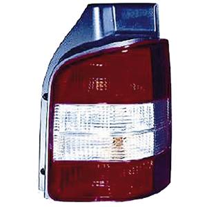 Feu arrière droit rouge incolore modèle double porte pour VOLKSWAGEN TRANSPORTER TYP5 de 2003 à 2009, Neuf
