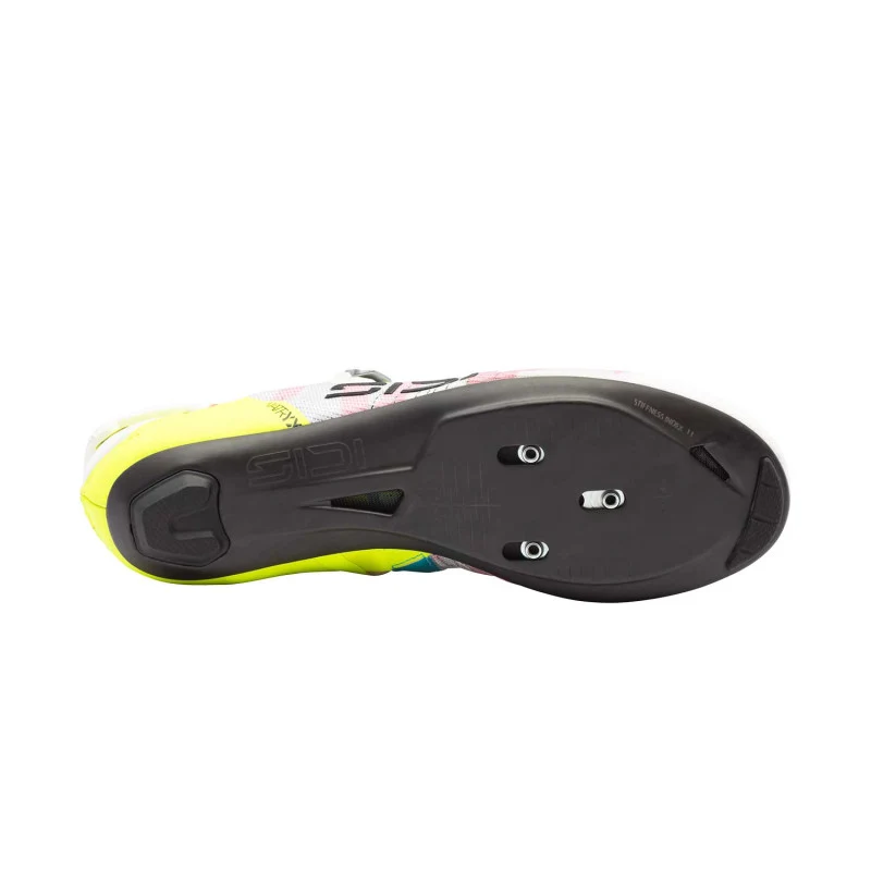 Chaussures Route SIDI WIRE 3 Blanc/Jaune – Image 2