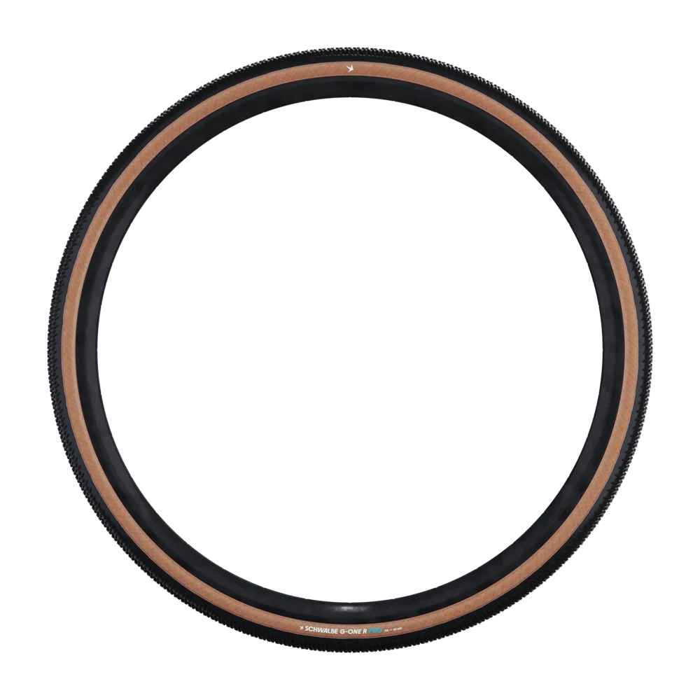 Pneu SCHWALBE G-ONE R PRO ADDIX Race Super Race V-Guard 700x45C Tubeless Ready Beige – Image 2