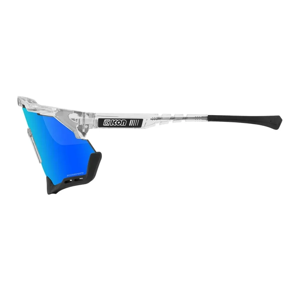 Lunettes SCICON AEROSHADE XL Translucide Iridium Bleu – Image 3