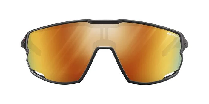 Lunettes vélo photochromiques Julbo Rush Noir Rouge REACTIV 1-3 Light Amplifier – Image 2