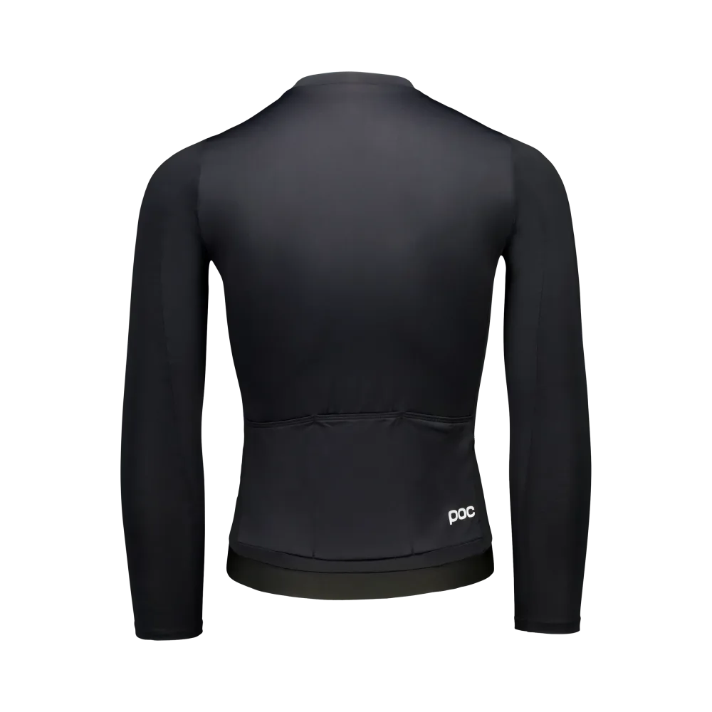 Maillot POC CADENCE Manches Longues Noir – Image 2