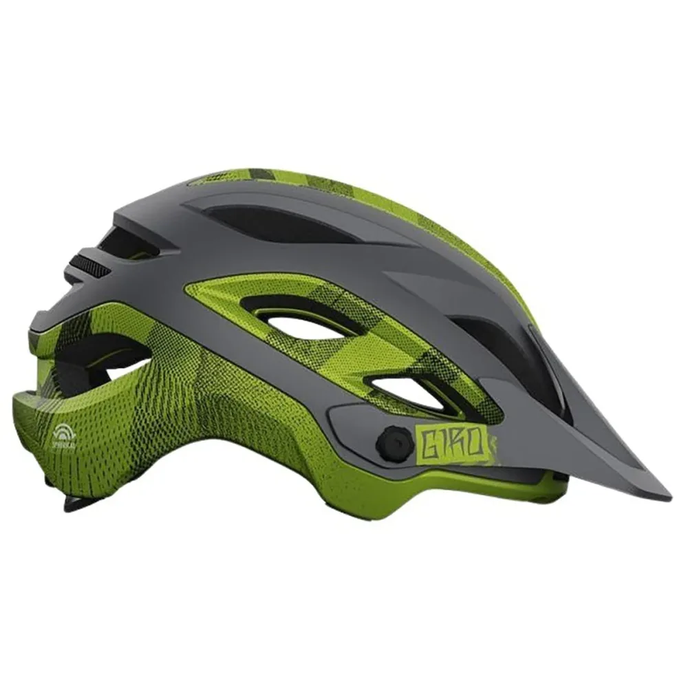 Casque VTT GIRO MERIT SPHERICAL Gris/Jaune – Image 3