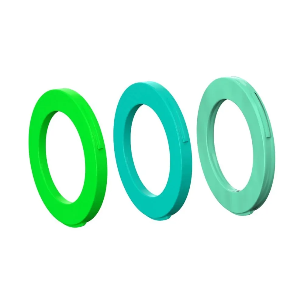 Kit de 6 Oeillets MAGURA pour Étriers 2 Pistons Vert. Turquoise. Menthe