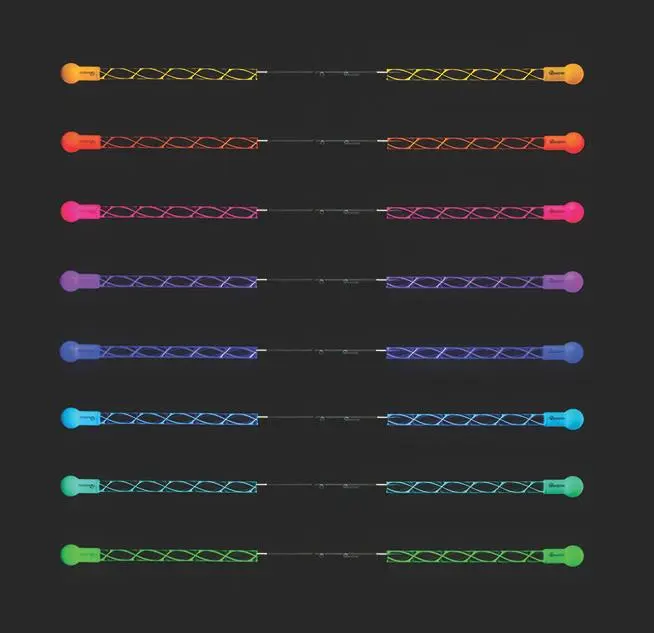 Fun In Motion Wandini Glow.0 – Baguette LED Lévitation Pliable – Image 2