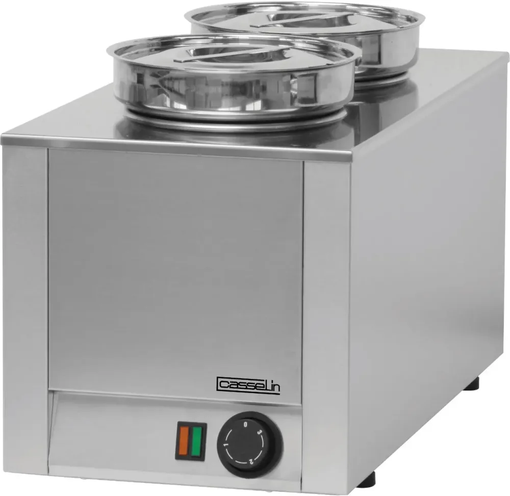 Bain-marie à sauce 2 cuves