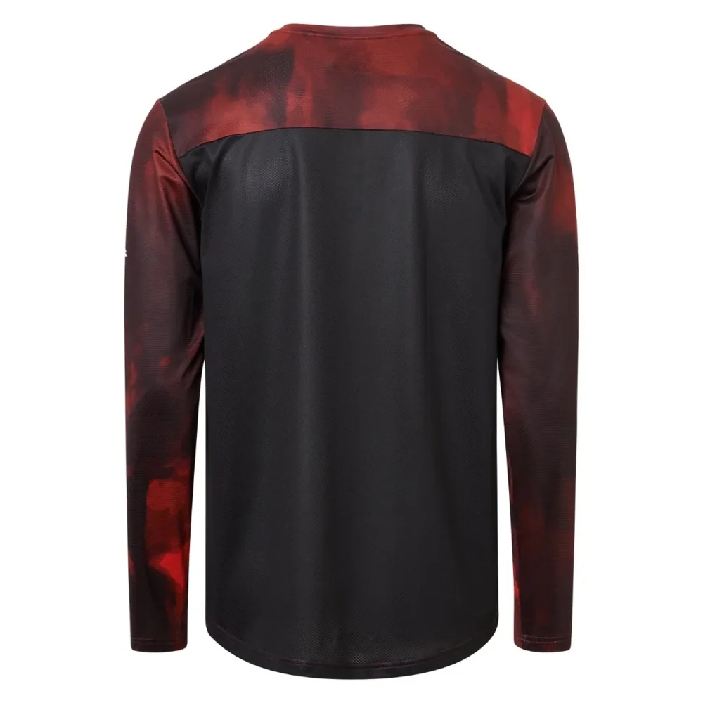 Maillot USWE LUFTIG MTB Manches Longues Rouge – Image 3