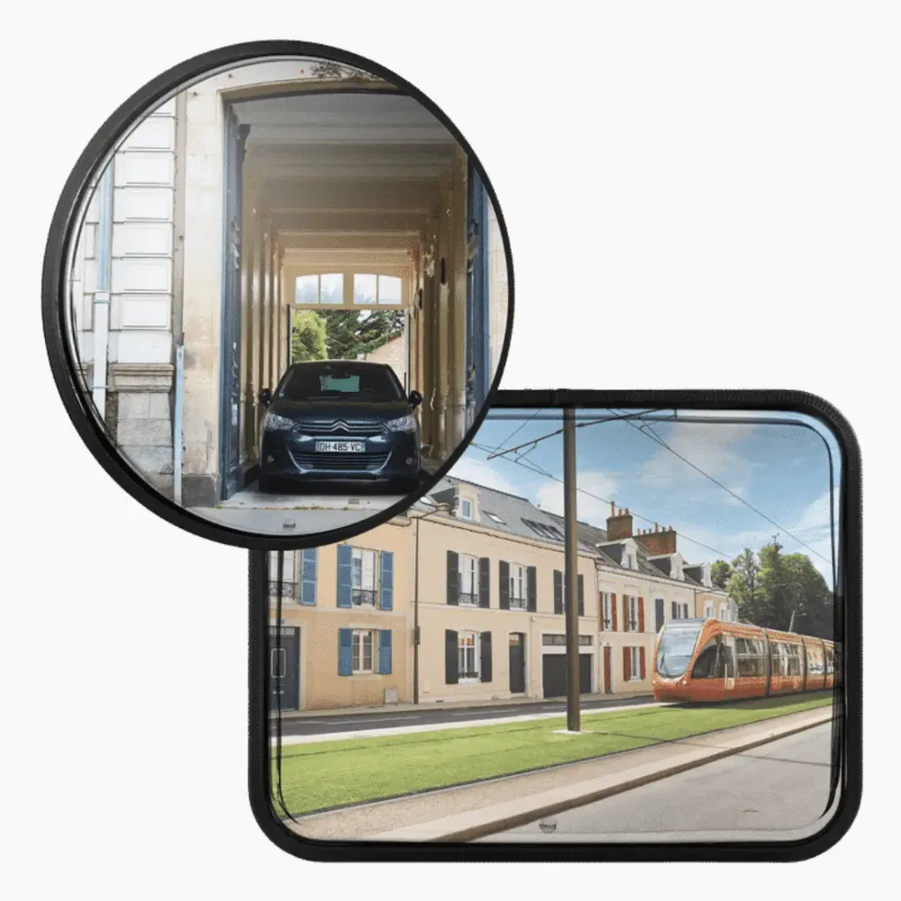 Miroir parking extérieur – Qualité Inox Miroir parking extérieur – Qualité Inox