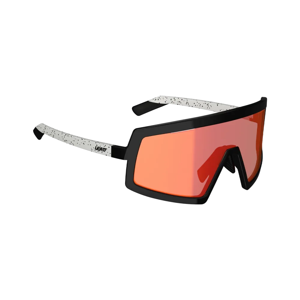 Lunettes LEATT MADVIZ ONE Noir/Blanc Verre Iriz Rouge