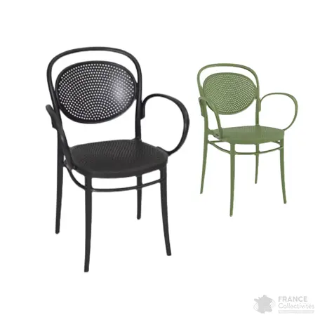 Fauteuil polypro Marcel