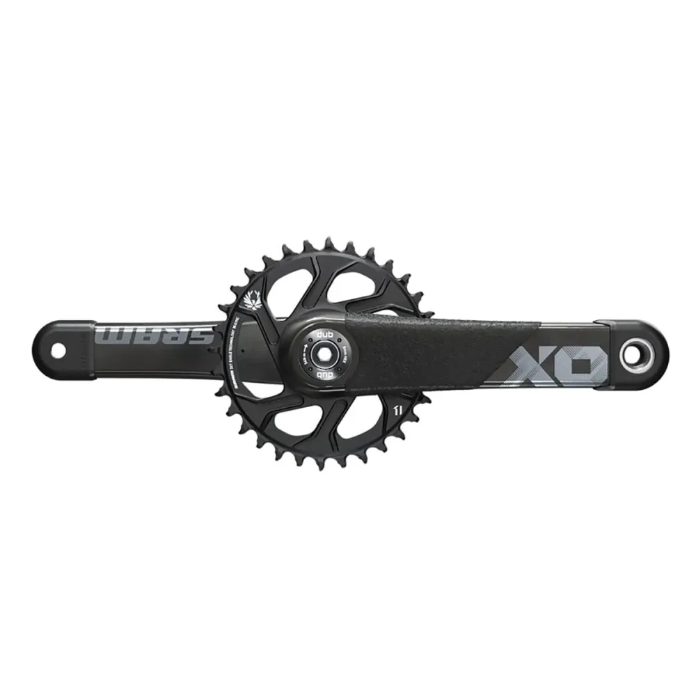 Pédalier Mono 10/11V SRAM X01 ALL DH X-SYNC 2 DUB 83 Noir Carbone