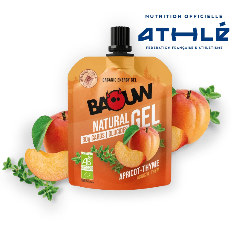 Gel Énergétique BAOUW BIO Abricot-Thym (85g)