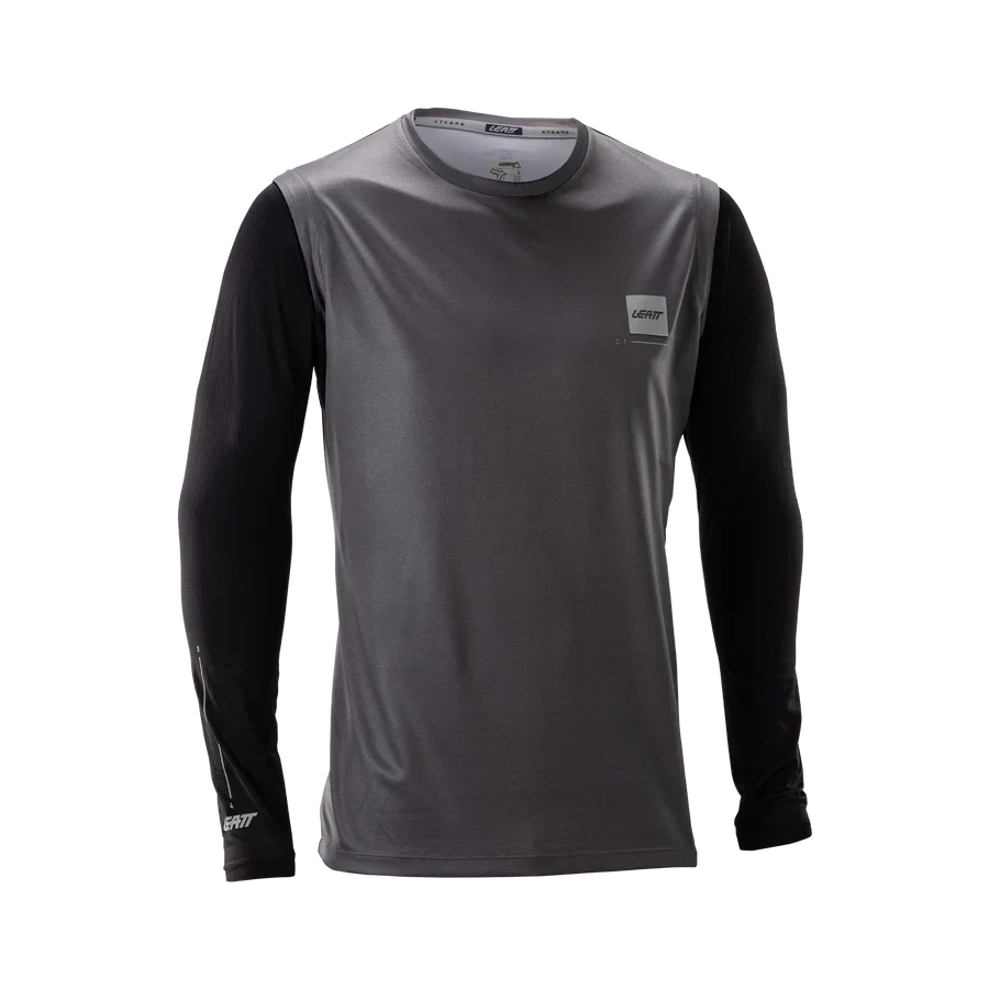 Maillot LEATT MTB GRAVITY 2.0 Manches Longues Noir/Gris