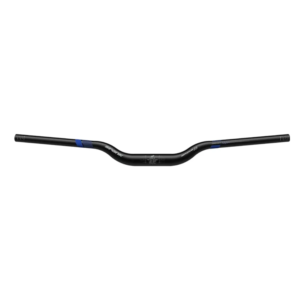 Cintre SPANK SPIKE 35 VIBROCORE Rise 40mm 820mm Bleu