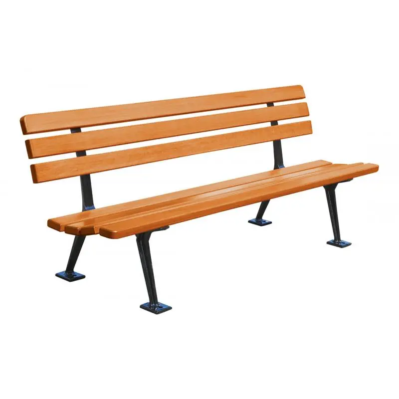 Banc bois et acier Aubel