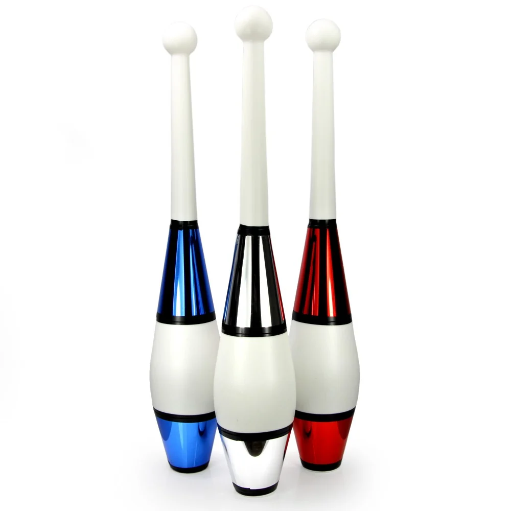 Lot de 3 massues à jongler Solo décorées Lot de 3 massues à jongler Solo décorées