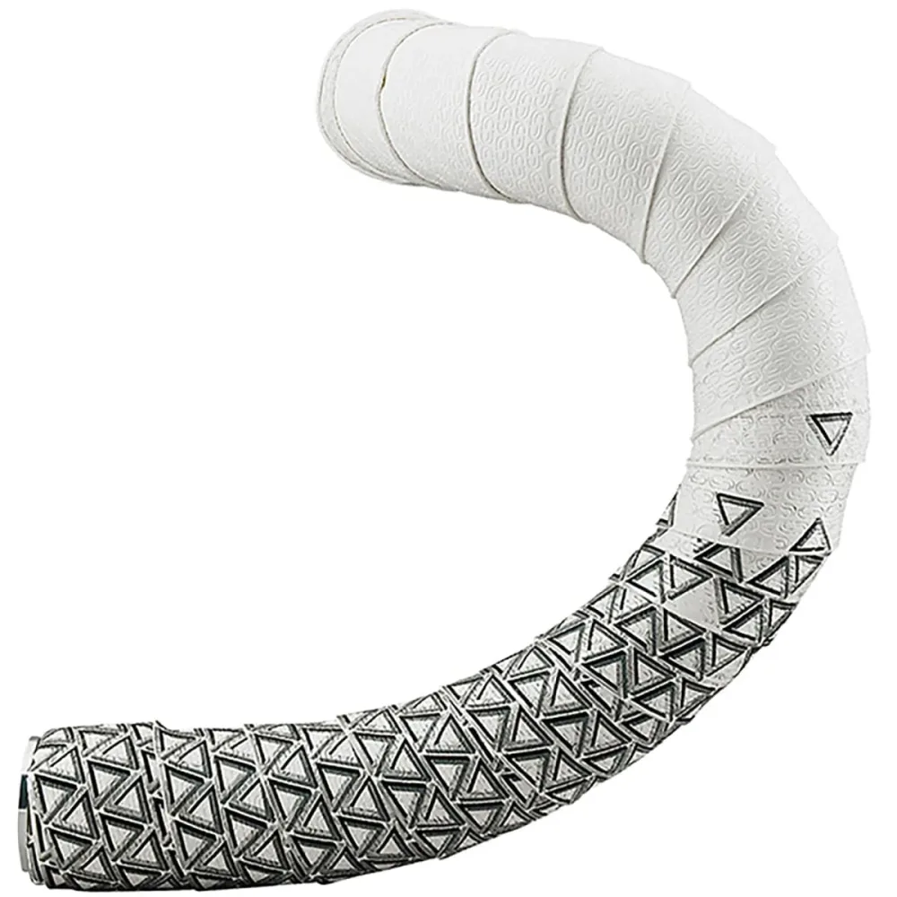 Ruban de cintre DEDA LOOP + END-PLUG Blanc/Noir