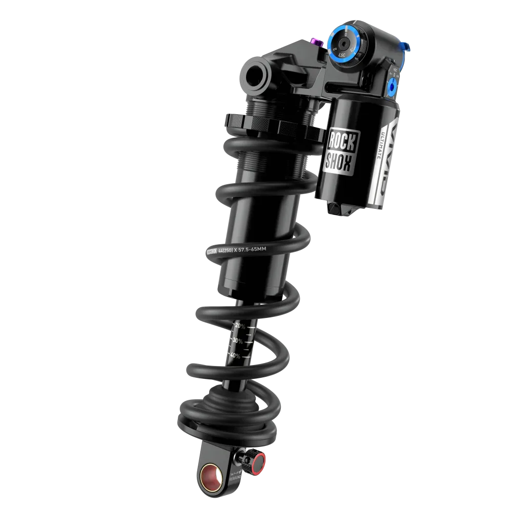 Amortisseur ROCKSHOX VIVID COIL ULTIMATE RC2T D1 Trunnion pour Specialized Enduro 2020+