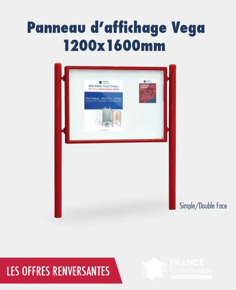 Promo panneau d'affichage véga 1200 x 1600 mm – Image 3