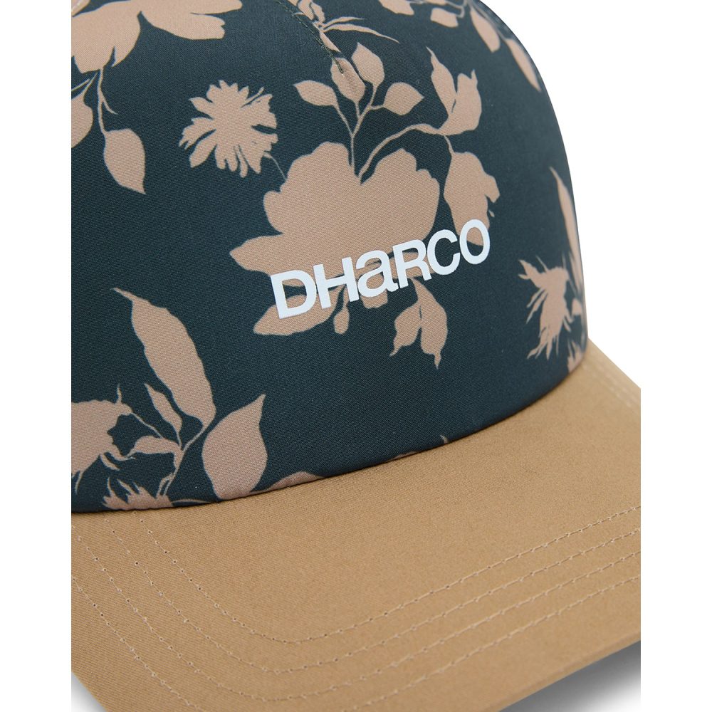 Casquette DHARCO CURVED PEAK TRUCKER Marron/Blanc – Image 2