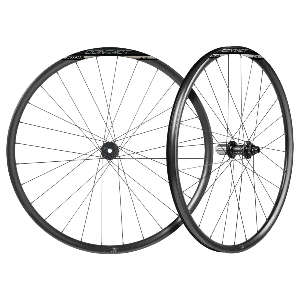 Paire de Roues MICHE CONTACT GR DISC à Pneus (Center Lock)