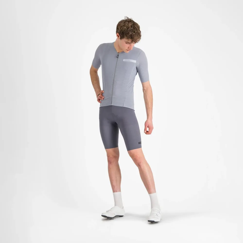 Maillot CASTELLI PREMIO EVO Manches Courtes Gris – Image 2